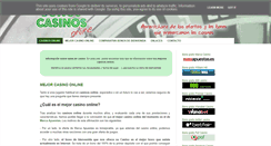 Desktop Screenshot of bonoscasinosonline.es